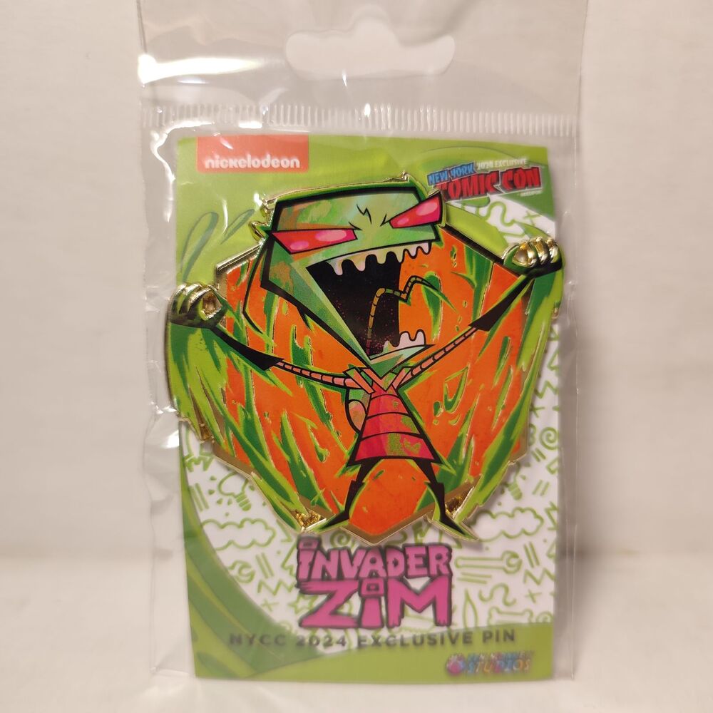 Invader Zim Painterly Series Limited Edition Enamel Pin NYCC 2024 Exclusive